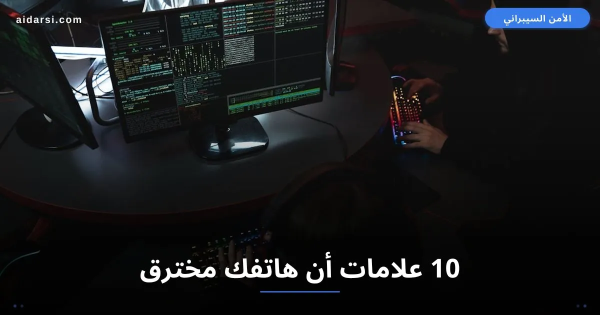 صورة توضيحية لـ علامات اختراق الهاتف: 10 إشارات خطيرة وطريقة الحماية فوراً